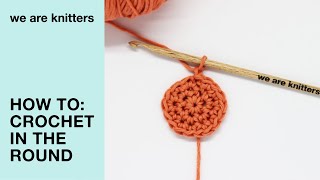 Learn to crochet: how to crochet in the round part 2/2 | WAK Resimi