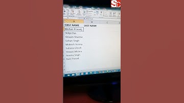 Ms Excel trick text to column || #shorts #viral #trending #sepiacomputer #viralvideo #viralshorts