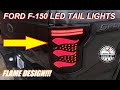 2015-2020 Ford F-150 OKSIWA LED Tail Light Installation &amp; Review Conversion (FLAME DESIGN)