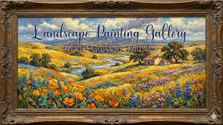 Open Skies | Landscape Fine Art Gallery with Relaxing Acoustic Guitar 🎸🌄 screenshot 5