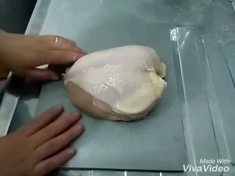 Como desossar peito de frango e fazer filezinhos