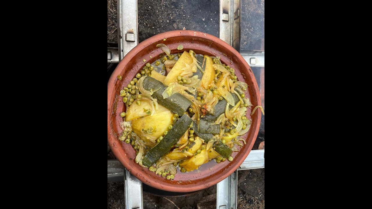 🥒🍅🍆Tajín de verduras. Tajine marocain. El paraiso de los sabores 🌶🥕🥔  