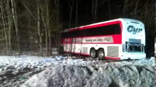 Bus Crash Carrying UMaine Basketball Team Crashes On I-95 In Georgetown