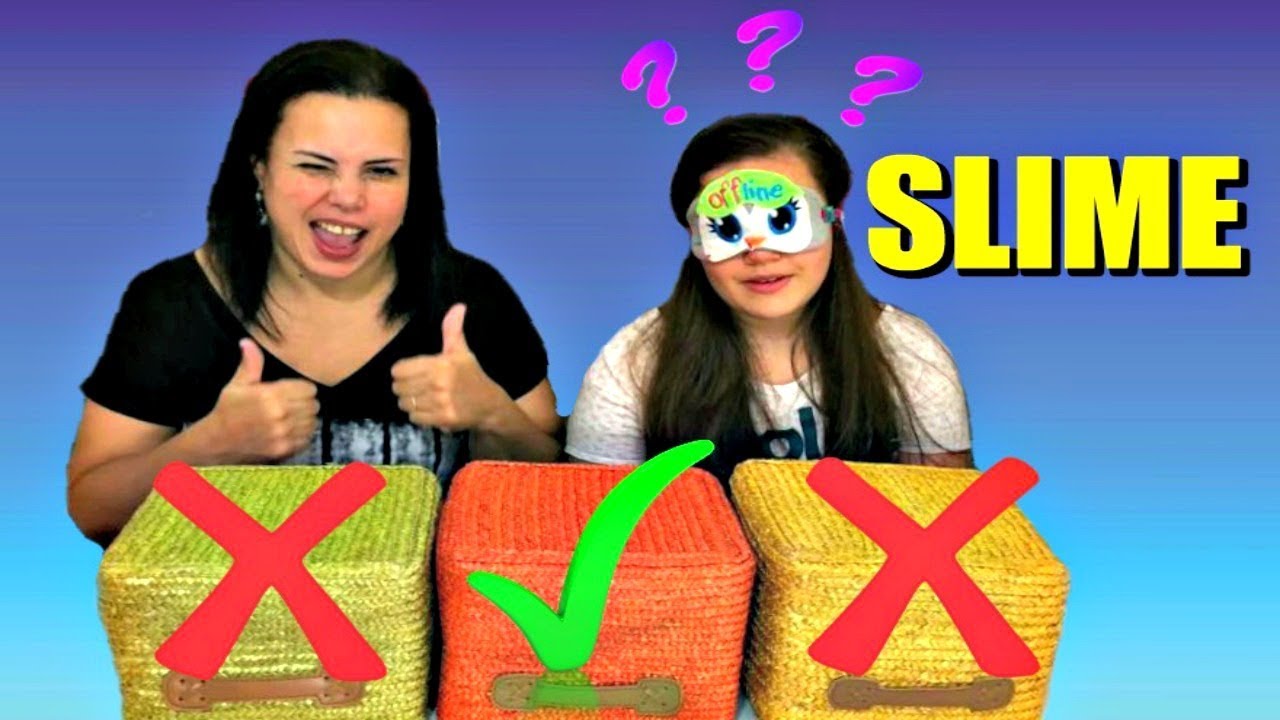 SLIME SABOTADA POR CAIXA SURPRESA - TENTE ESCOLHER A CAIXA CERTA