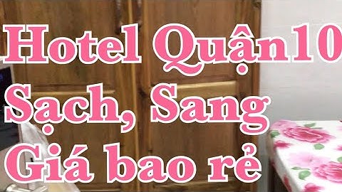 Khách sạn giá rẻ Quận 10