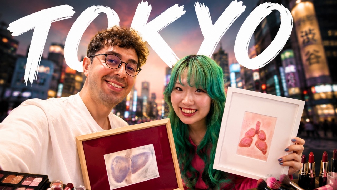 Tokyo'da Sıra Dışı Bir Japon Sanatçıyla Tanıştım! (Hayatımda İlk Kez Yaptım)