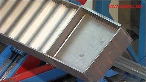 ZEMAN - robotic beam assembly/welding (SBA): frame joint