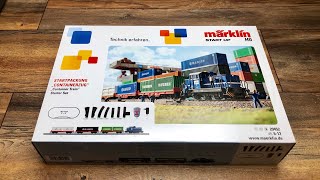 Märklin Startpackung Containerzug 29452 - Test & Unboxing der Modelleisenbahn H0 Digital