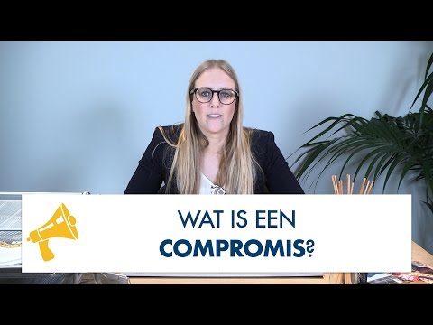 Video: Wat is een voorbeeld van een compromis?