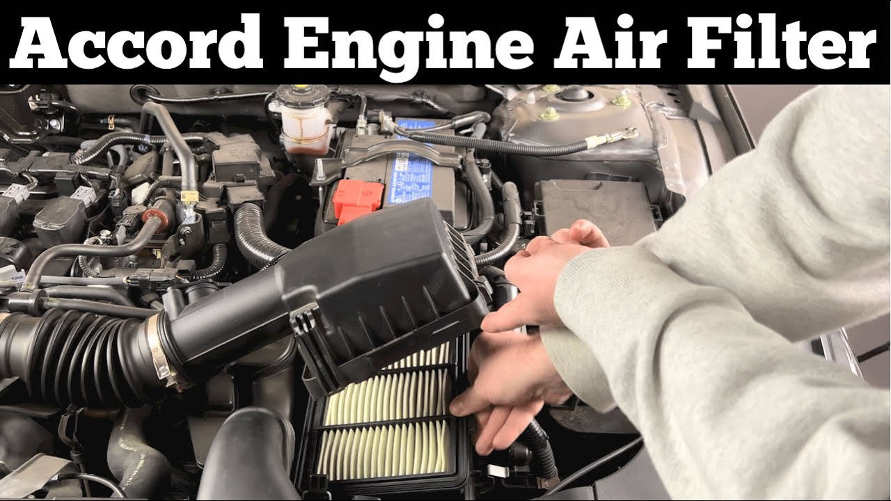 2018 - 2022 Honda Accord Engine Air Filter - How to Change Remove