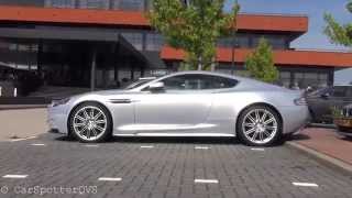 Aston Martin DBS: Start up \& acceleration