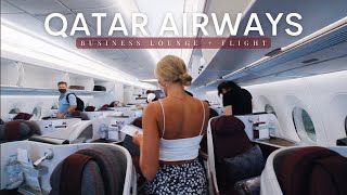 Qatar Airways Business Class Vlog