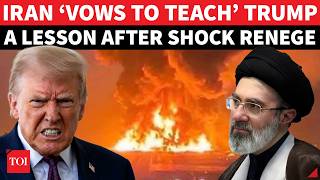 ‘NOT A SINGLE SHIP…’: Iran Vows Payback After Trump's Bombshell Reversal On Sanctions Amid Clashes