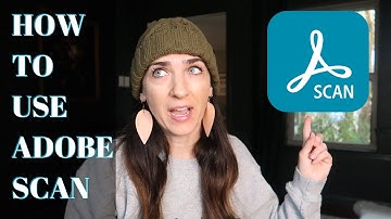 HOW TO USE THE ADOBE SCAN APP | ADOBE SCAN TUTORIAL
