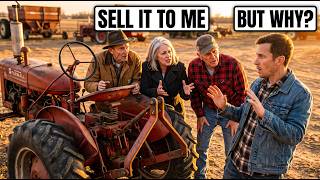 The Farmer Paid $800 for a Tractor Nobody Wanted — Then Three People Showed Up Trying to Buy It Back
