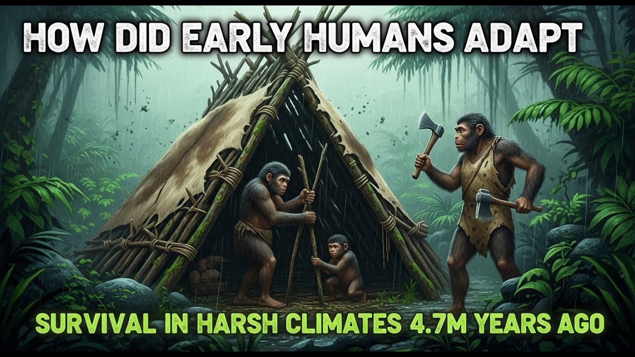 How Did Early Humans Adapt | Survival in Harsh Climates 4.7 Million ...