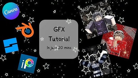BEGINNER FRIENDLY GFX TUTORIAL! | Blender | Roblox studio |