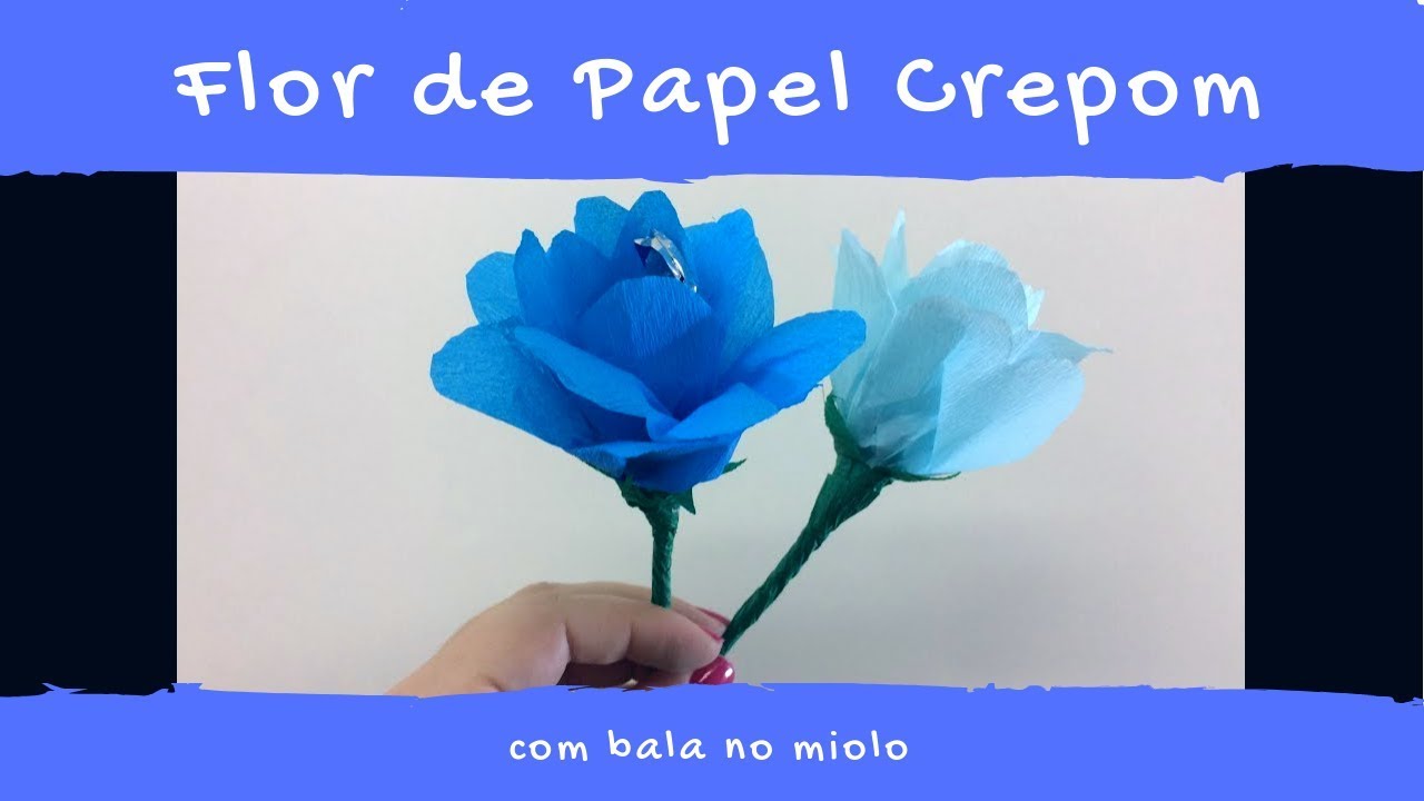 FLOR DE PAPEL CREPOM fácil - thptnganamst.edu.vn