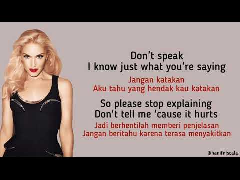 No Doubt - Don't Speak | Lirik Terjemahan