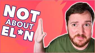 I NEED to talk about Twitter, but...