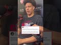 Jalen Johnson didn't let this reporter get lost in the crowd 👏 (via @jameelahjnba/TT)