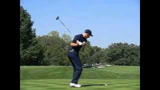 Jim Furyk golf swing (down the line) 2012 Ryder Cup