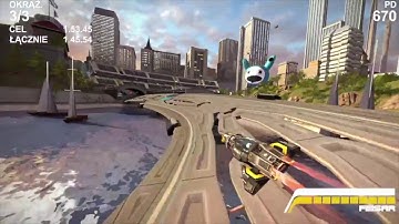 World Record - 3 Lap Time Trial - A Class - Career - Metro Park - WipEout Omega Collection