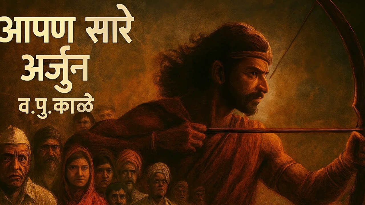 आपण सारे अर्जुन by व. पु. काळे book summary podcast in Marathi