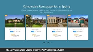 1 Conservation Walk, Epping VIC 3076 | AuPropertyReport.Com