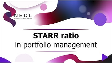 STARR ratio in portfolio management