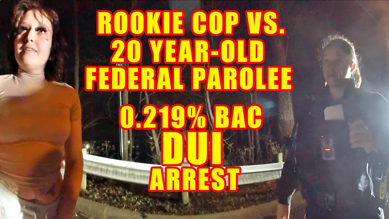 Bodycam DUI Arrest - 20-Year-Old Woman Gets Arrested for DUI with Her ...