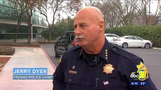 Fake 'homeless' councilman left in parking lot of Fresno City Hall