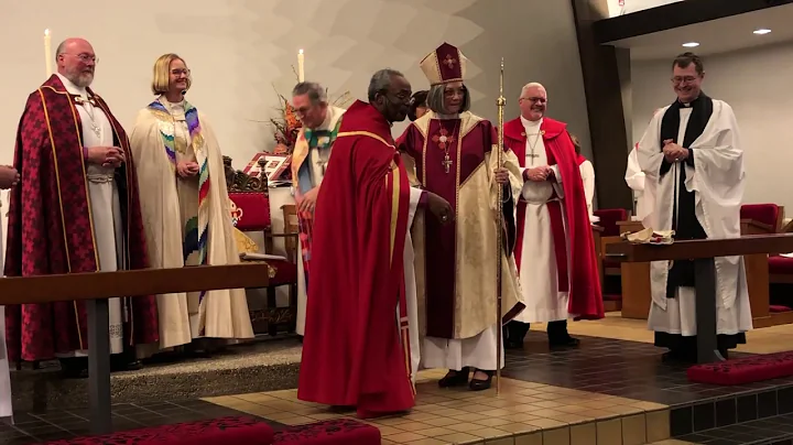 El Camino Real Bishop passes her crozier to the new bishop