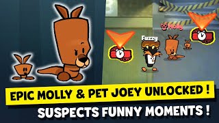 NEW EPIC CHARACTER WITH PET MOLLY & JOEY UNLOCKED ! SUSPECTS MYSTERY MANSION FUNNY MOMENTS #46