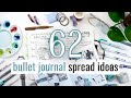 62 bullet journal spread ideas in 3 minutes  practical  organized