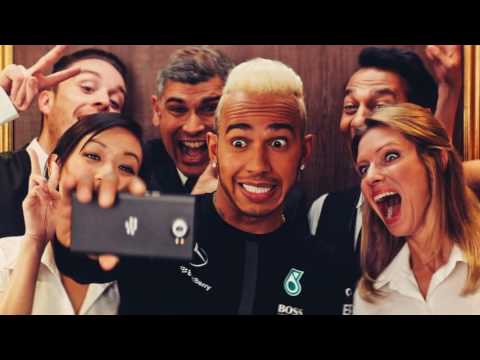 Lewis Hamilton is so cool!