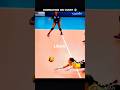 Wait for end libero vollyball save, 🥶☠️ | #volleyball #spike #edit