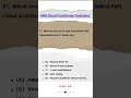 AWS QUIZ #aws #awscloudcertification #techtrends #trendingreels #shortsviral