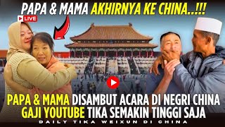 Tika weixun di china pulang ke morowali 🔴 gaji youtube tika weixun di china terbaru 2025 #viral
