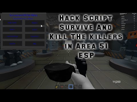 Roblox Survive And Kill The Killers In Area 51 All Codes - update survive and kill the killers in area 51 roblox