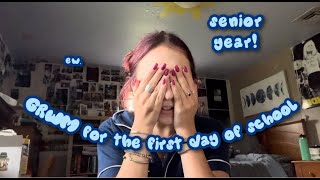 GRWM For the first day of senior year!!! by Melanie 409 views 8 months ago 9 minutes, 57 seconds