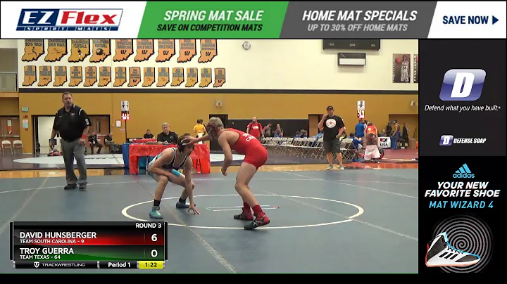 [boutNo] 102 David Hunsberger Team South Carolina ...