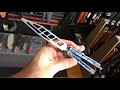 Budget training balisong gremlin ian butterfly knife trainer 27