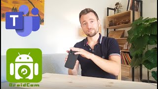Your phone as camera on MS Teams screenshot 1