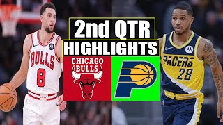 Chicago Bulls vs Indiana Pacers 2nd QTR Game Highlights | December 28, 2023