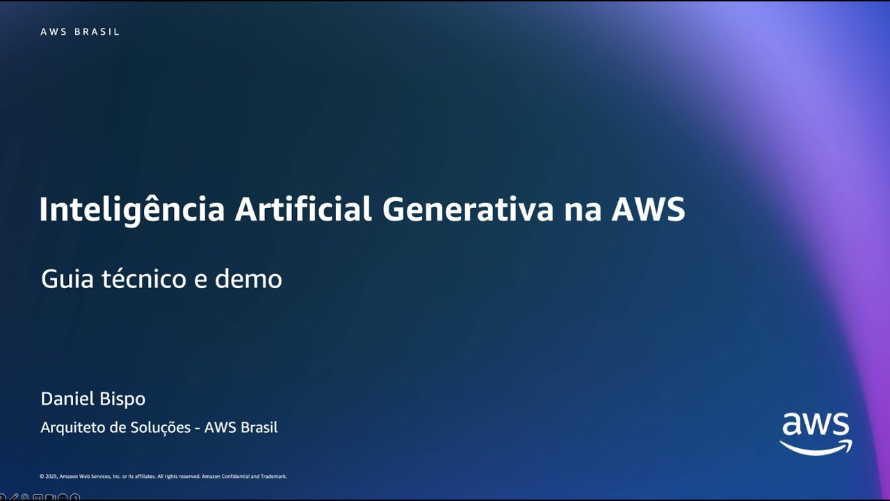 Inteligência Artificial Generativa na AWS | Amazon Bedrock e aplicações ...