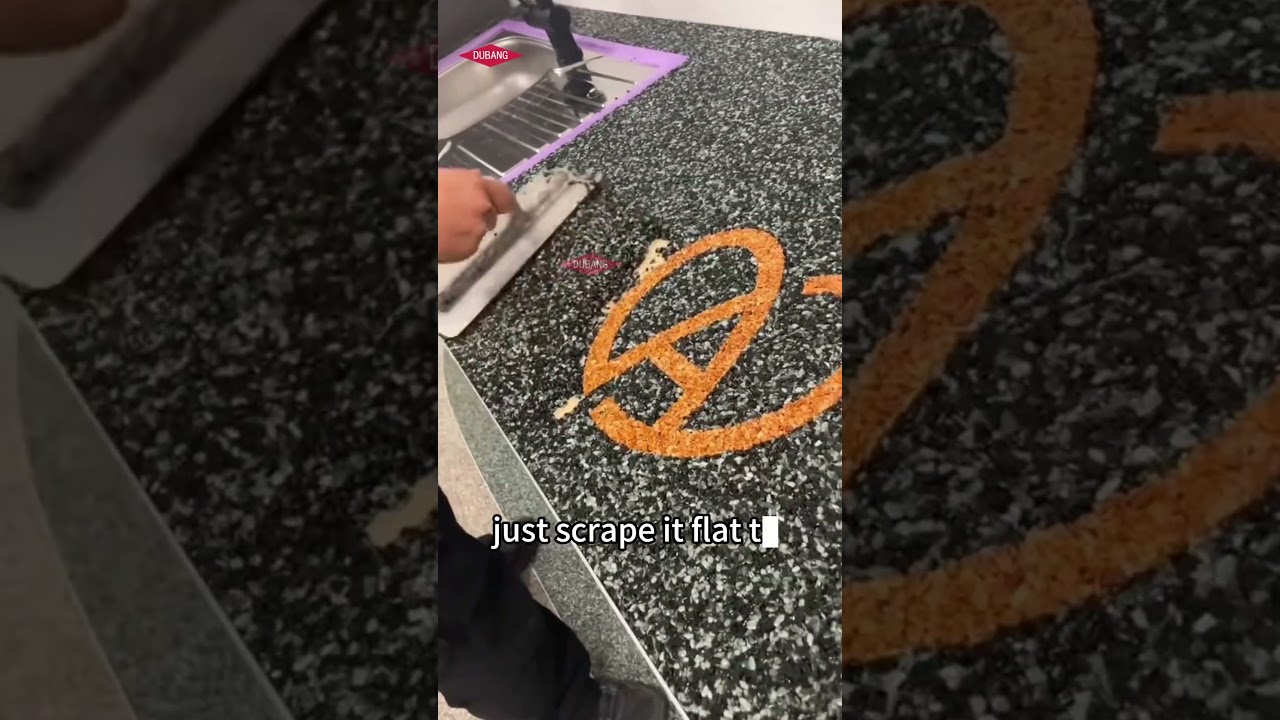 This Wall & Floor Material Makes Ordinary Paint Obsolete | DUBANG Washed Stone Real Project