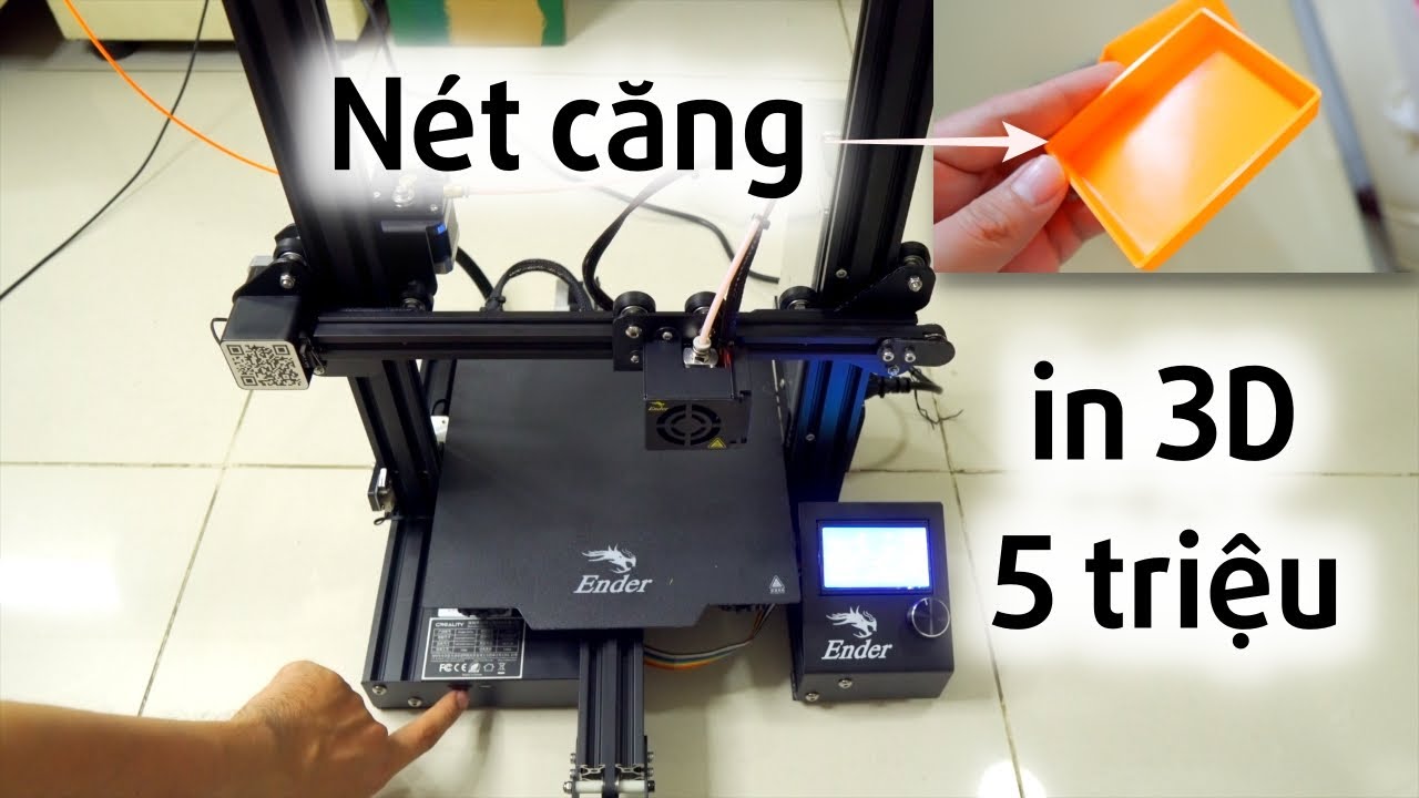 in 3d New Review chi tiết và hướng dẫn máy in 3D CREALITY ENDER 3 PRO đáng cân nhắc nhất trong tầm giá 5 TRIỆU