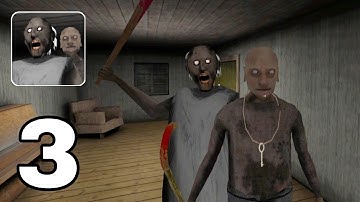 Granny: Chapter 2 Gameplay Part 3 Helicopter Escape (iOS/Android)