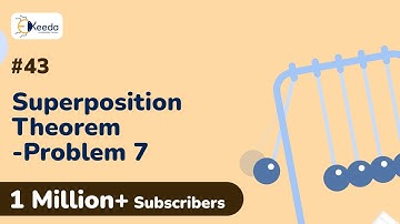 Superposition Theorem with Dependent Sources Problem 7 | DC Circuits and Network Theorems | EXTC